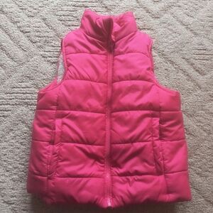 Pink Puffer Vest